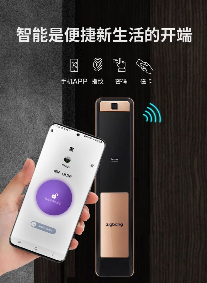 开元体育《顶楼》同款智能锁大解析：直帮（原三星智能锁）SHP-P72(图3)